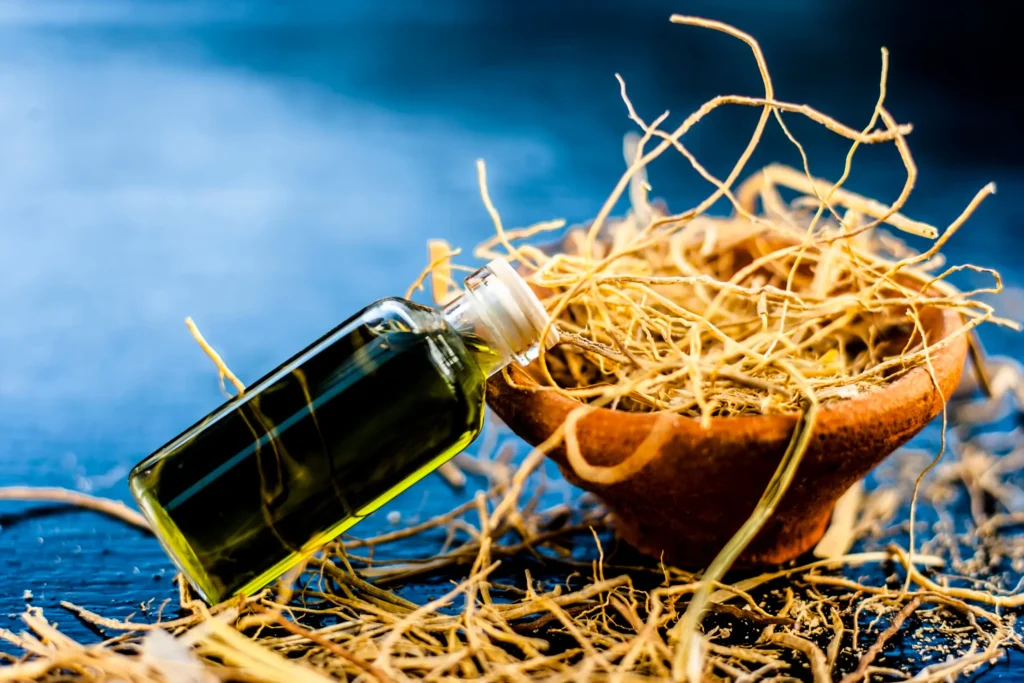 vetiver essential oil sedative effect studies