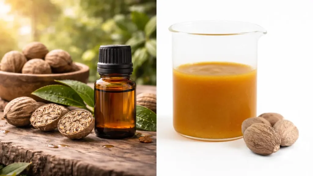 Nutmeg Essential Oil vs Nutmeg Oleoresin: Which Is Better for Food & Flavor Manufacturing? 1 Nutmeg oil vs oleoresin