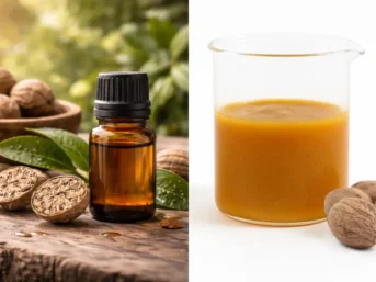 nutmeg oil vs oleoresin